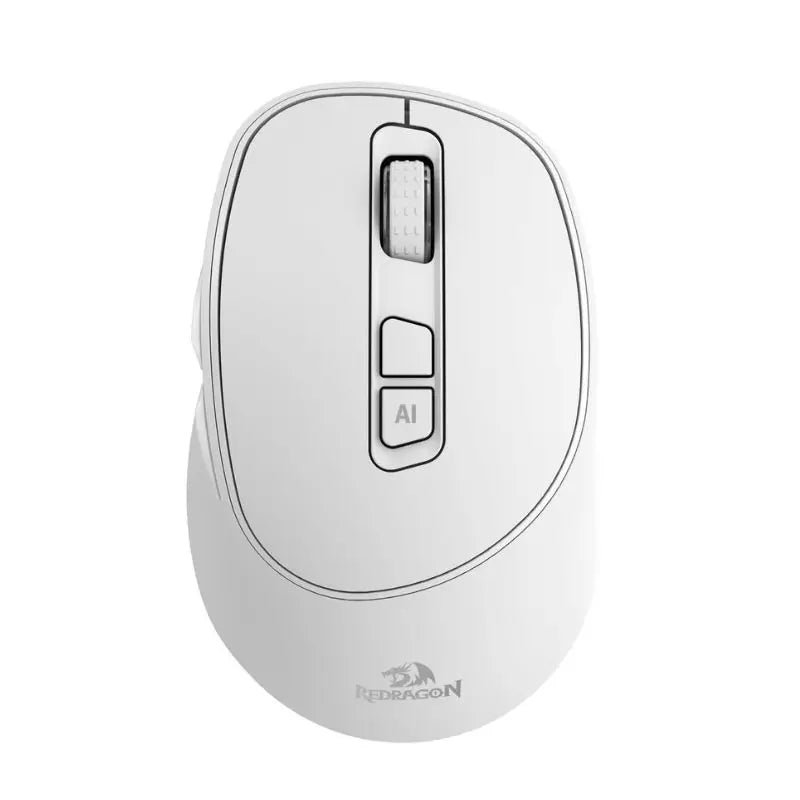 Redragon BM4195 AI Smart Wireless Mouse Ergonomic Design 2.4G & BT Connection 5 DPI Adjustable Voice Typing